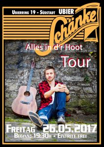 Fabian Kronbach "Alles in d`r Hoot Tour