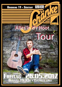 Fabian Kronbach "Alles in d`r Hoot Tour