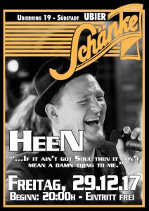 HEEN - “...If it ain’t got Soul then it don’t mean a damn thing to me.”