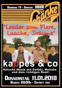 kappes & co - kölsche Musik mit Gefühl, Melodie und dem richtigen Beat!