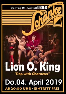 "Lion O. King" "Pop with Character"