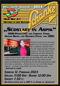 „Südstadt in Aspik“ @ Ubierschänke